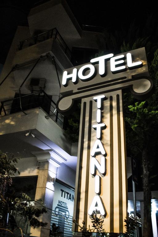 Titania Hotel Sarandë Exterior foto